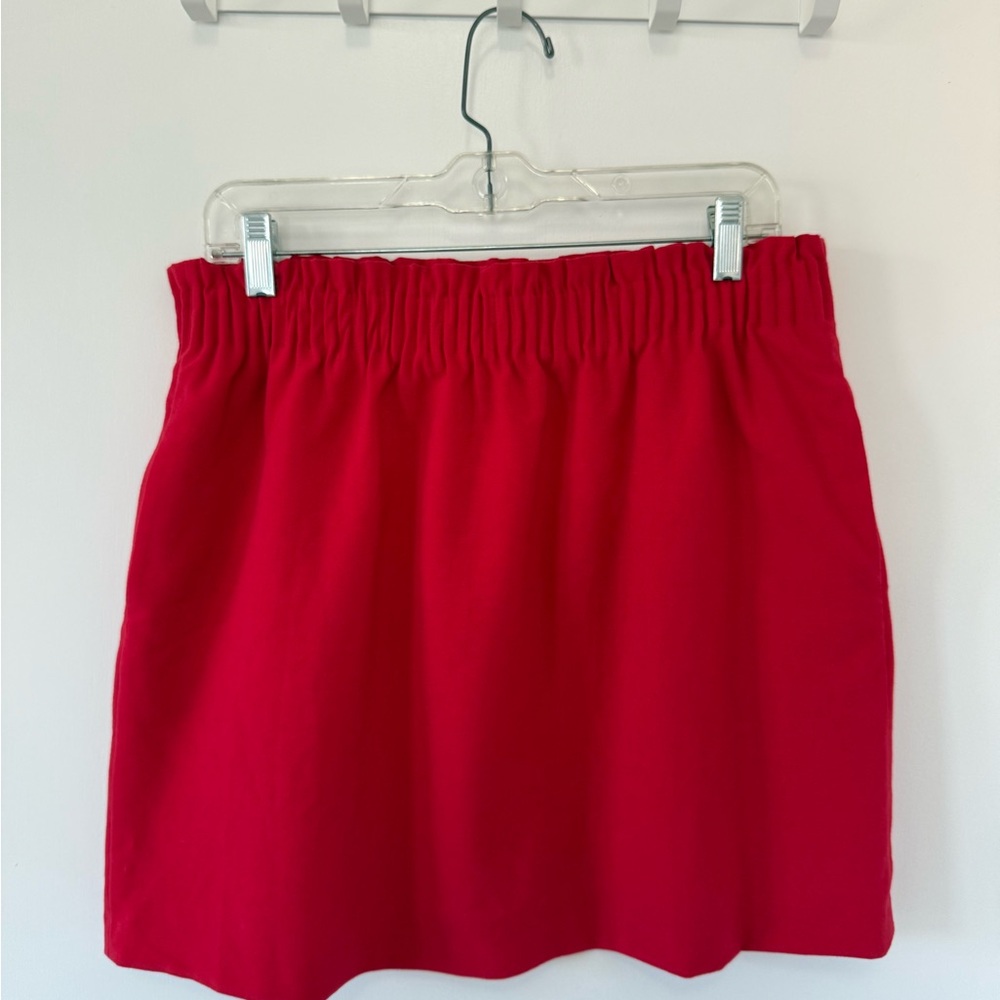 J.Crew Red Skirt | Classic Silhouette | Polished & Timeless